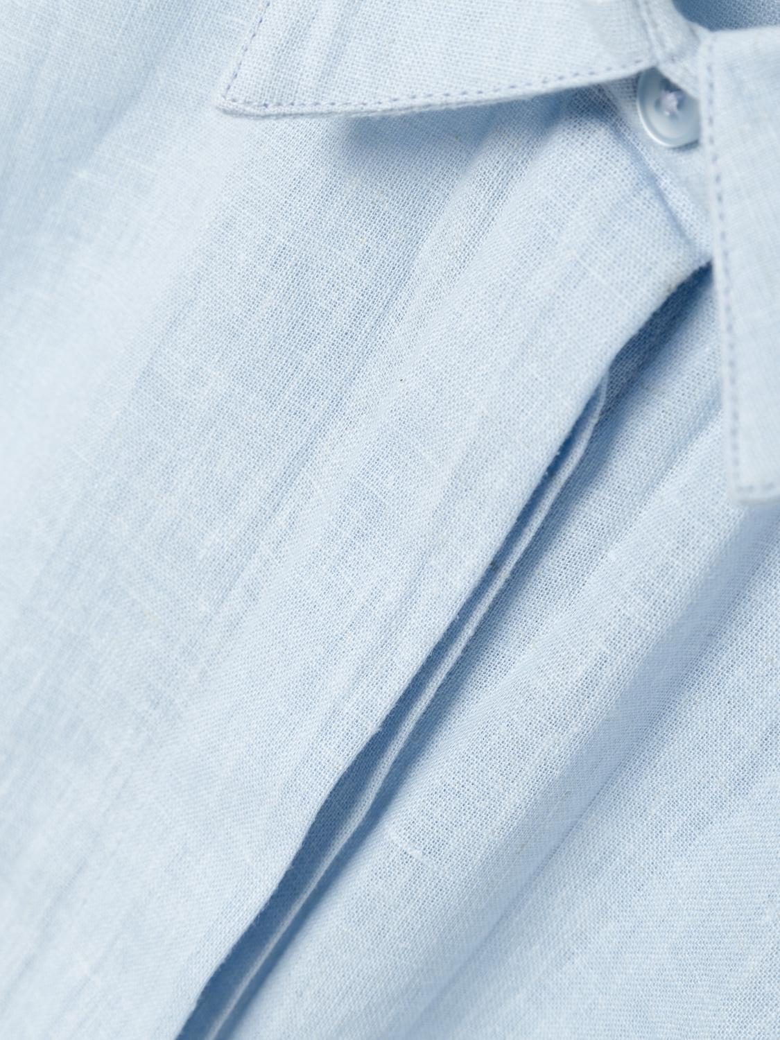 NKFFALINNEN Shirts - Chambray Blue